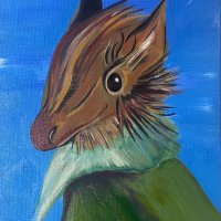 olieverf op doek, fantasia
